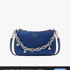 Kate Spade Jolie Metallic Small Convertible Crossbody bag